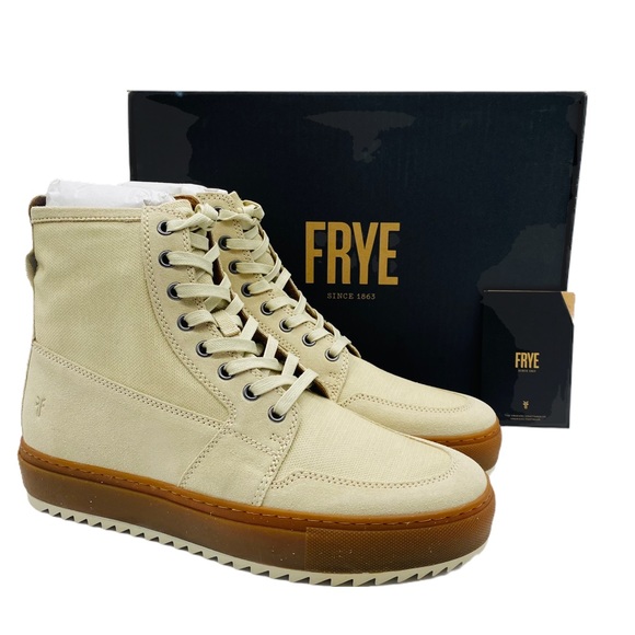 Frye Other - Frye Rivington High Sneaker in Multi White 80436 Size 9.5 NEW IN BOX